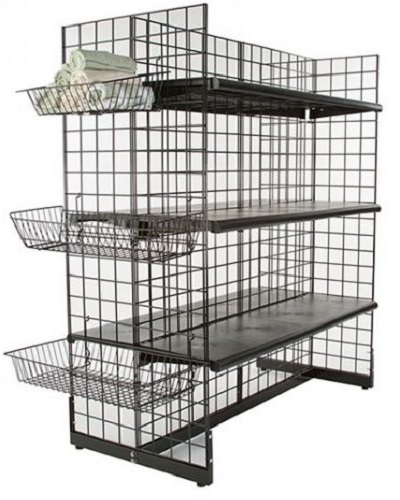 Gridwall Panels and Gridwall Gondola Shelving