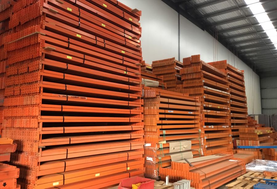 Used Pallet Racking provides efficient storage of palletised goods.